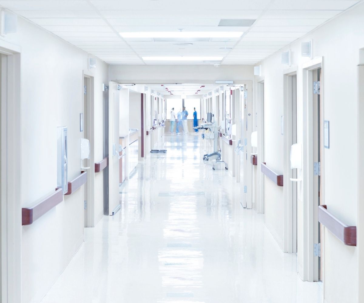 Healthcare construction with infection control protocols